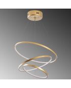 Suspension SIMIT dorée - 50x80x50 cm