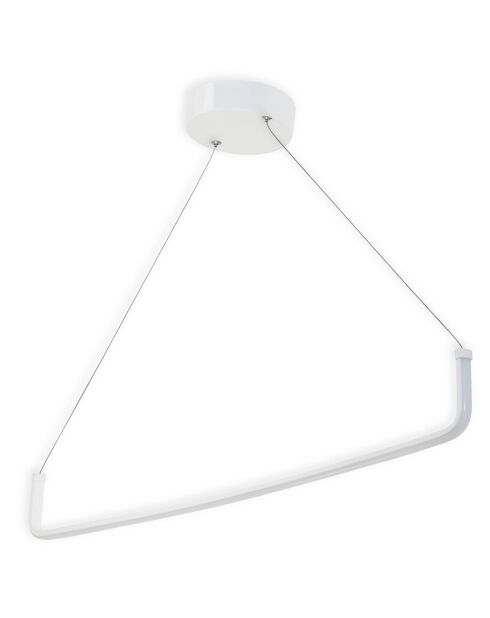 Suspension Tadpole blanche - 102x10x10 cm