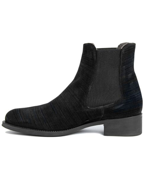 Chelsea Boots en Cuir Hélène noires