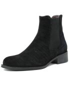 Chelsea Boots en Cuir Hélène noires