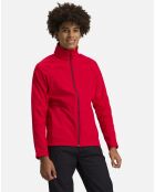 Veste zippée Heather seconde couche rouge