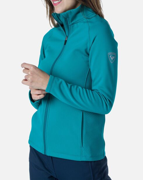 Seconde couche zippée Classique Clim vert émeraude