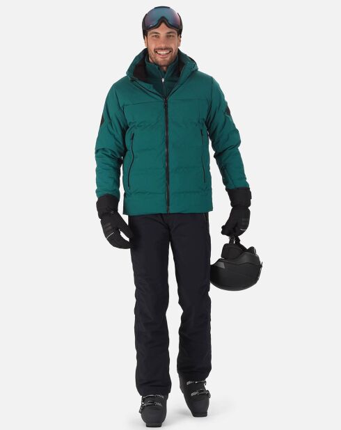 Veste de ski Départ vert émeraude