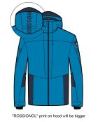 Veste de ski All Speed bleue