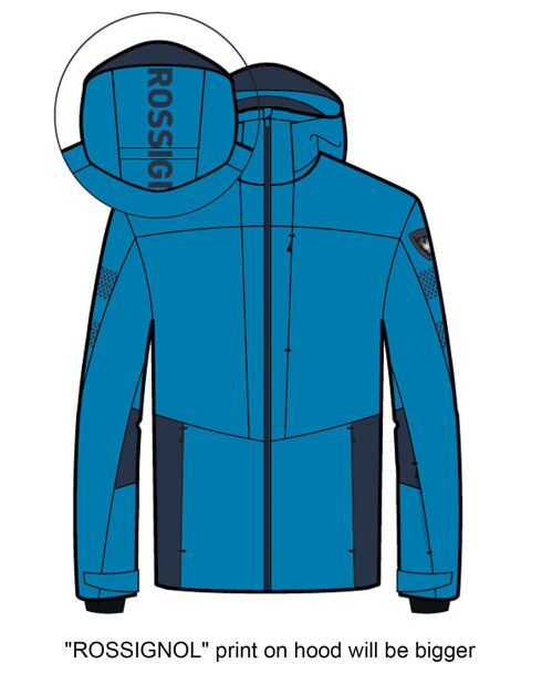 Veste de ski All Speed bleue