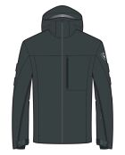 Veste de ski 4Ws noire