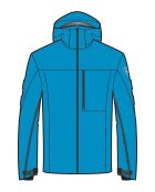 Veste de ski 4Ws bleue