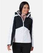 Veste de ski Degrade blanc/noir