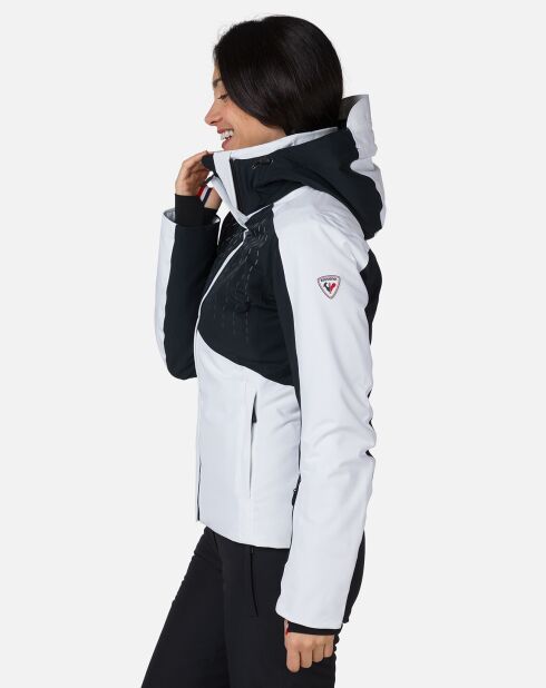 Veste de ski Degrade blanc/noir