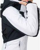 Veste de ski Degrade blanc/noir