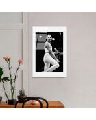 Impression sur verre Freddy Mercury multicolore - 30x45 cm