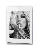 Impression sur verre Kate Moss multicolore - 30x45 cm