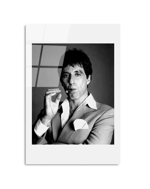 Impression sur verre multicolore - 30x45 cm