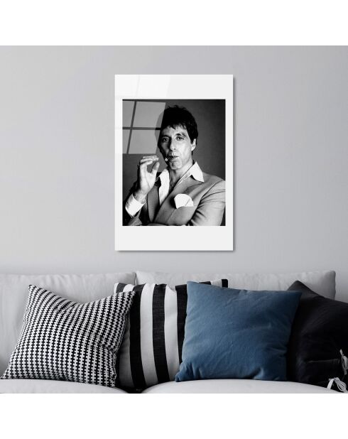 Impression sur verre multicolore - 30x45 cm