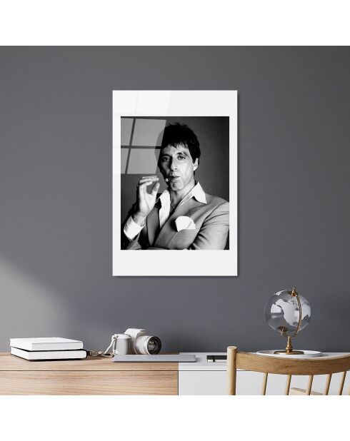 Impression sur verre multicolore - 30x45 cm