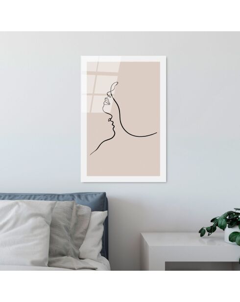 Impression sur verre Dessin multicolore - 30x45 cm