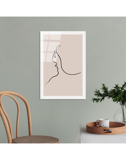 Impression sur verre Dessin multicolore - 30x45 cm