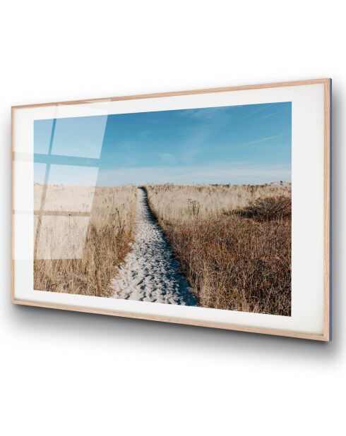 Mehrfarbiger Strandglasdruck - 30x45 cm