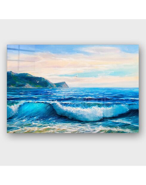 Impression sur verre Tableau  multicolore