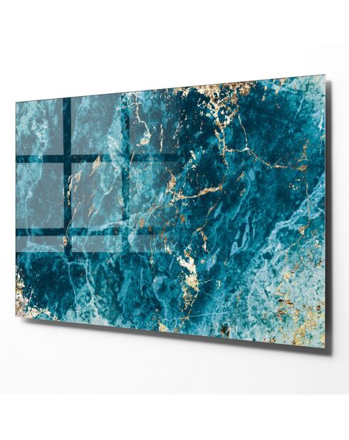 Impression sur verre Abstrait multicolore - 70x100 cm