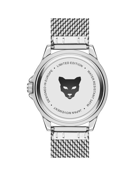 Montre Homme Quartz en Acier Vilnius argentée