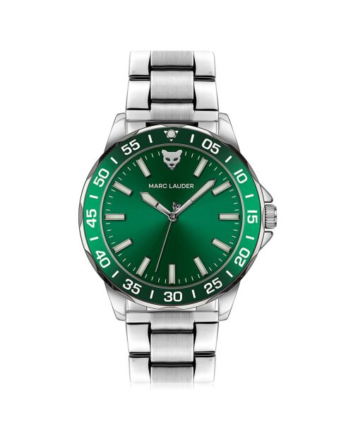 Montre Homme Quartz en Acier Vilnius argentée