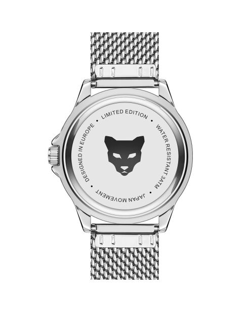 Montre Homme Quartz en Acier Munich argentée