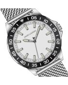 Montre Homme Quartz en Acier Munich argentée
