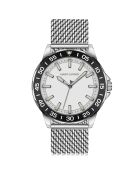 Montre Homme Quartz en Acier Munich argentée