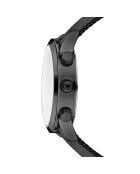 Montre Homme Quartz Multifonction en Acier London noire