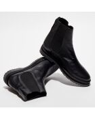 Chelsea Boots en Cuir Léa noires