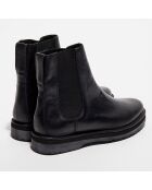 Chelsea Boots en Cuir Léa noires
