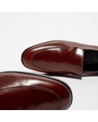 Mocassins en Cuir glacé Nairobi cognac