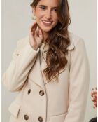 Manteau Lou écru