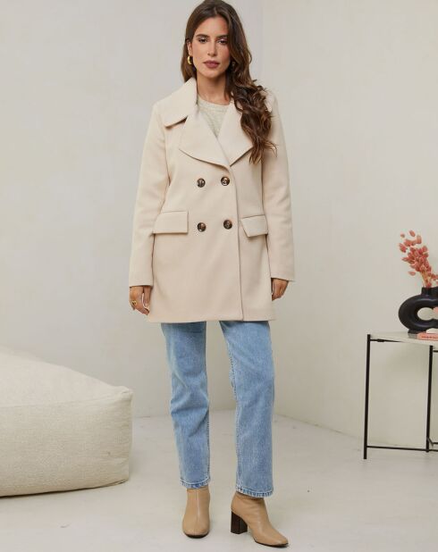 Manteau Lou écru