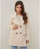 Manteau Lou écru