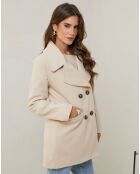 Manteau Lou écru