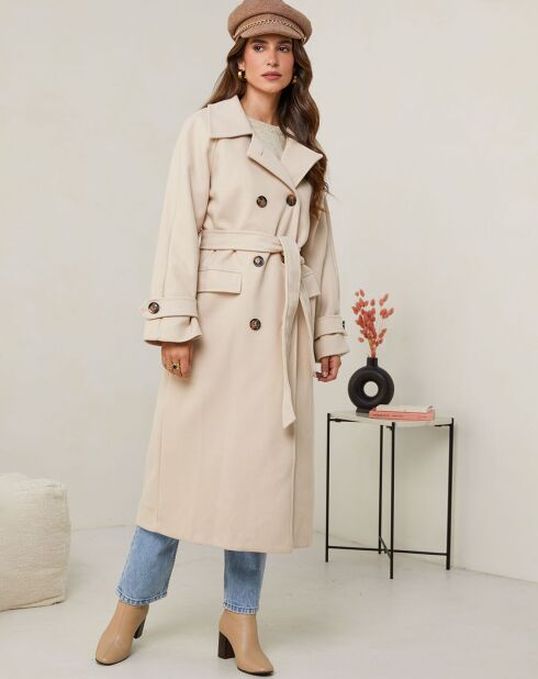 Manteau Marion écru