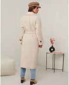 Manteau Marion écru