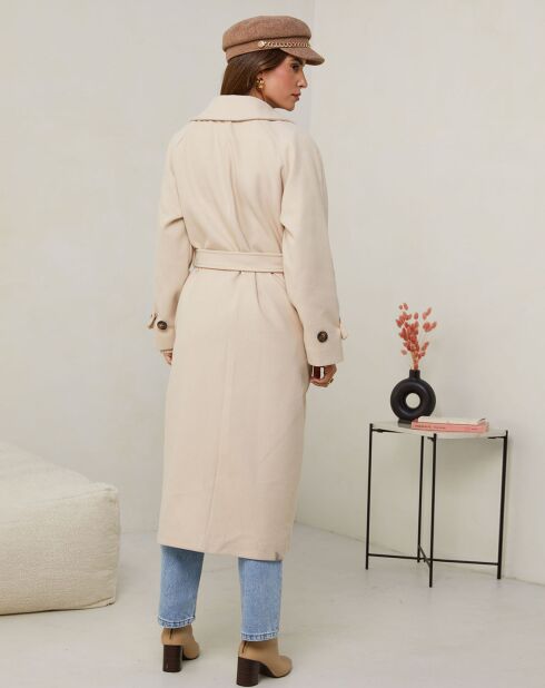 Manteau Marion écru