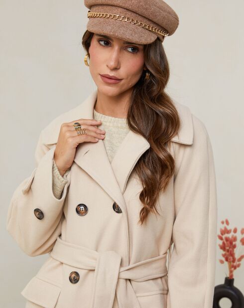 Manteau Marion écru