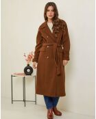 Manteau Marion chocolat