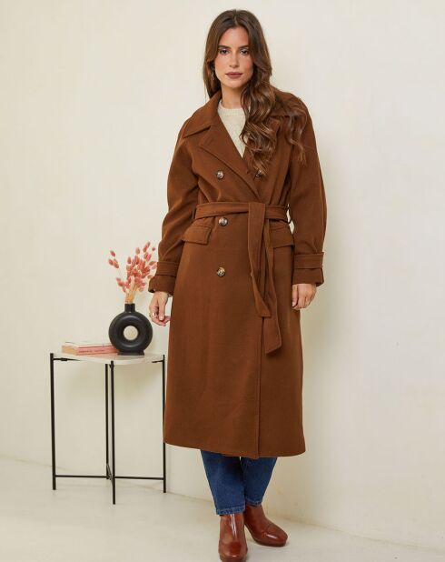 Manteau Marion chocolat