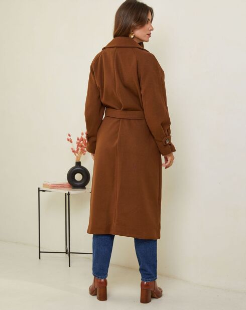 Manteau Marion chocolat