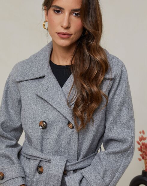 Manteau Marion gris