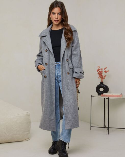 Manteau Marion gris