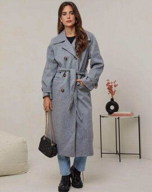Manteau Marion gris