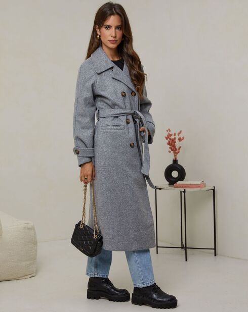Manteau Marion gris
