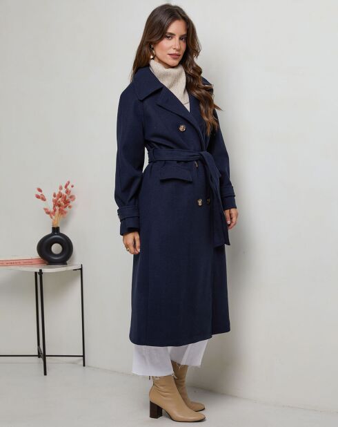Manteau Marion marine