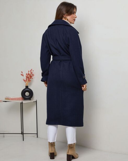 Manteau Marion marine